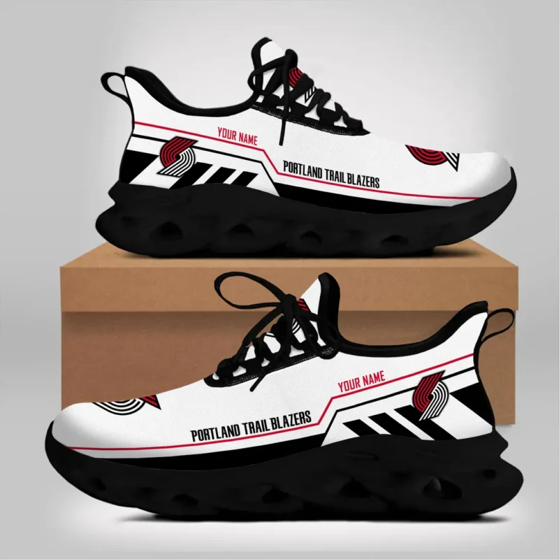 Max Soul Shoes, Exclusive Logo Sneakers For Fans Basketball PTS000NBA081525PTB1 - Black