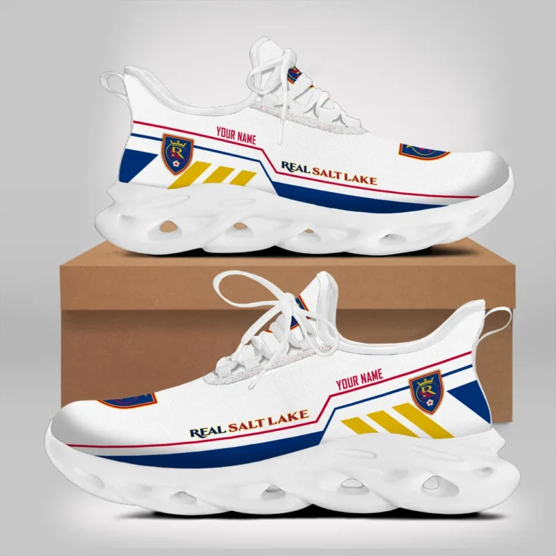 Soccer Team Max Soul Shoes, Exclusive Logo Sneakers For Fans PTS000MLS082025RSL1 - White
