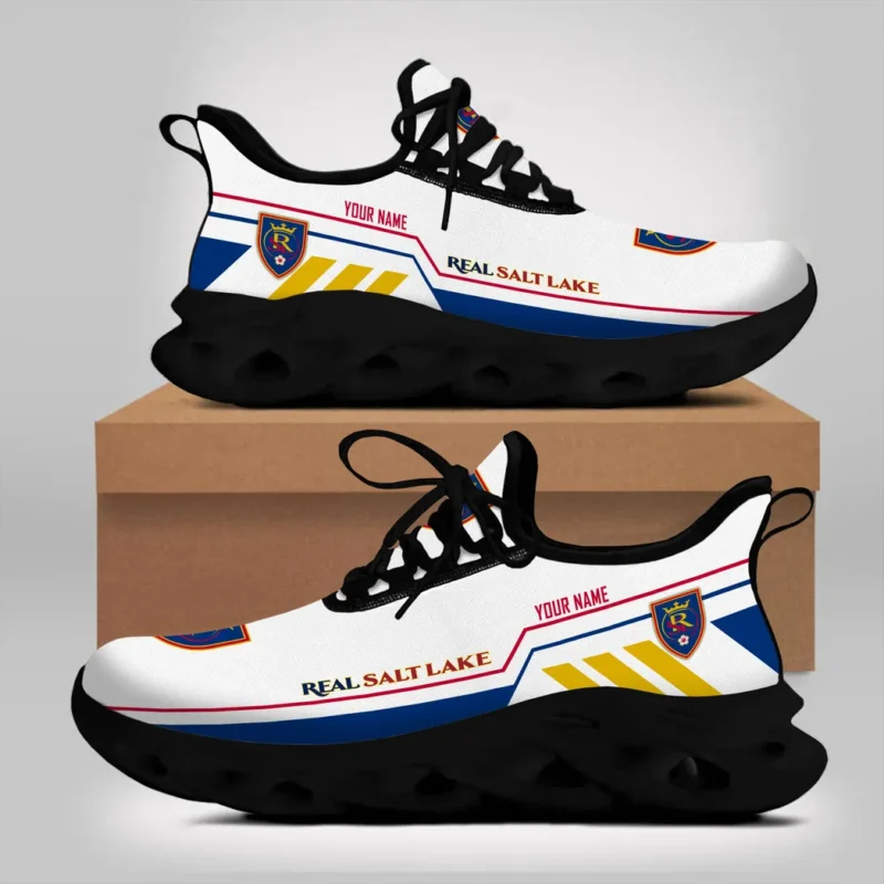Soccer Team Max Soul Shoes, Exclusive Logo Sneakers For Fans PTS000MLS082025RSL1 - Black
