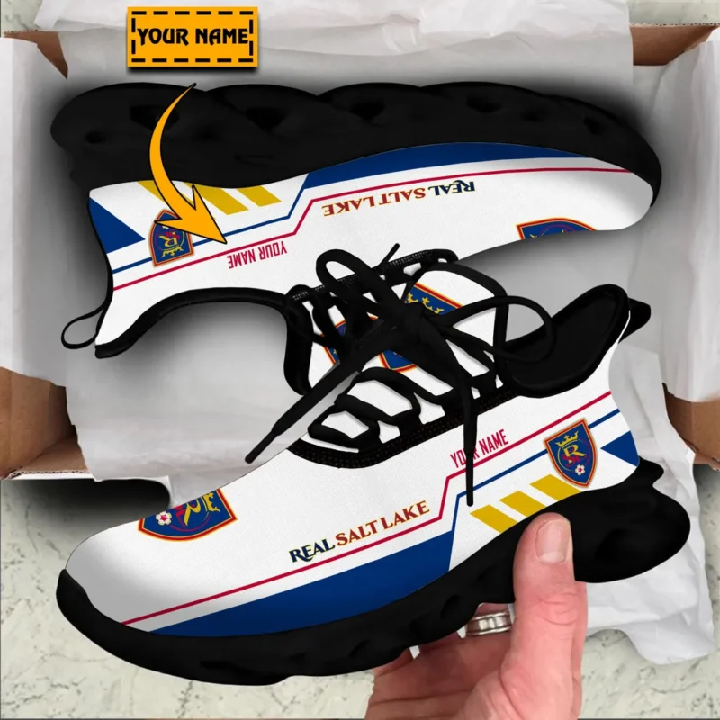 Soccer Team Max Soul Shoes, Exclusive Logo Sneakers For Fans PTS000MLS082025RSL1 - Black - Image 2
