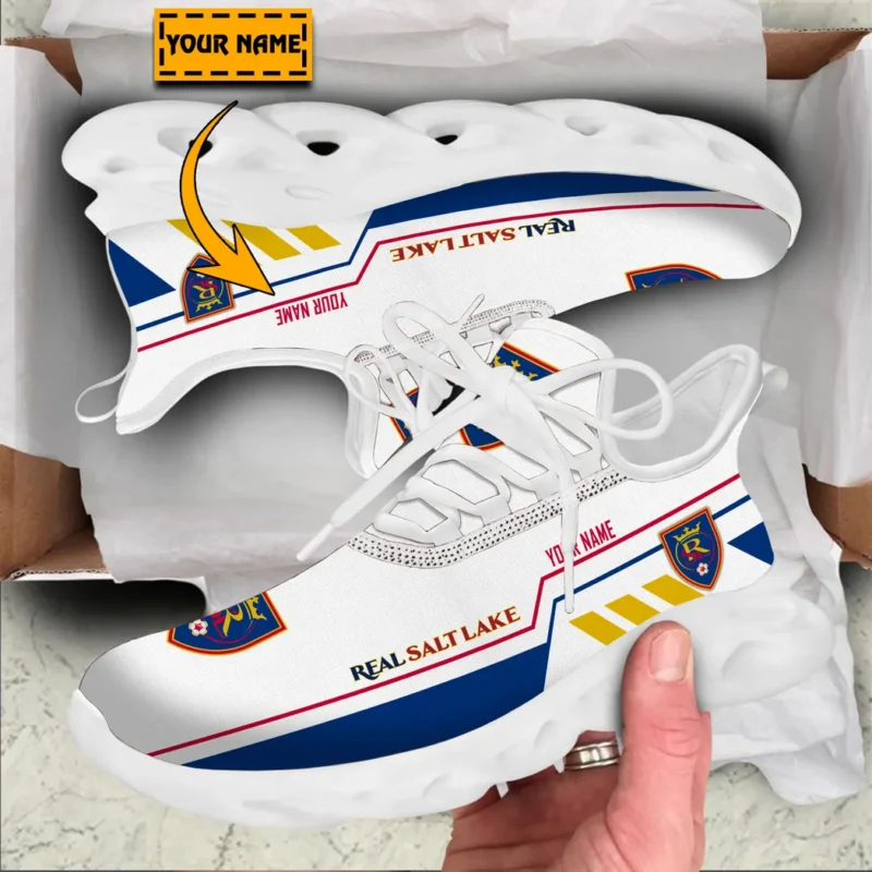 Soccer Team Max Soul Shoes, Exclusive Logo Sneakers For Fans PTS000MLS082025RSL1 - White - Image 2