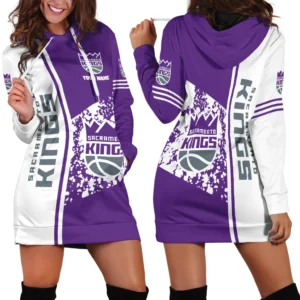 Hoodie Dress For Women, Exclusive Logo Hoodie For Basketball Fans PTHDD000NBA082225SK1