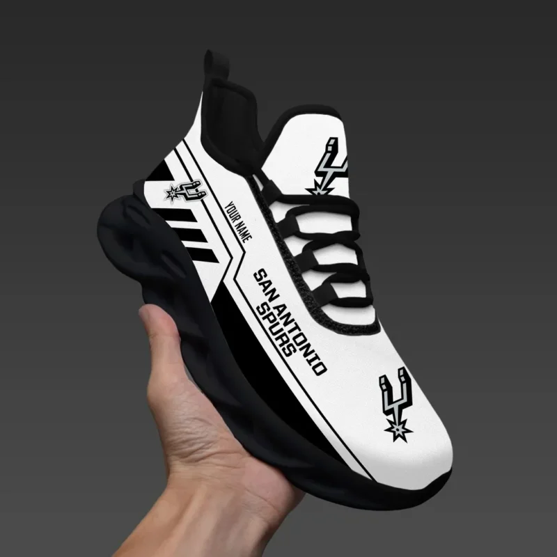 Max Soul Shoes, Exclusive Logo Sneakers For Fans Basketball PTS000NBA081525SAS1 - Black - Image 3