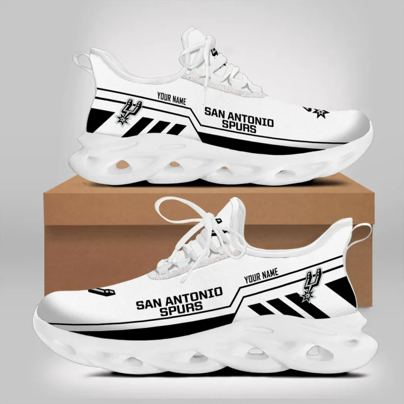 Max Soul Shoes, Exclusive Logo Sneakers For Fans Basketball PTS000NBA081525SAS1 - White