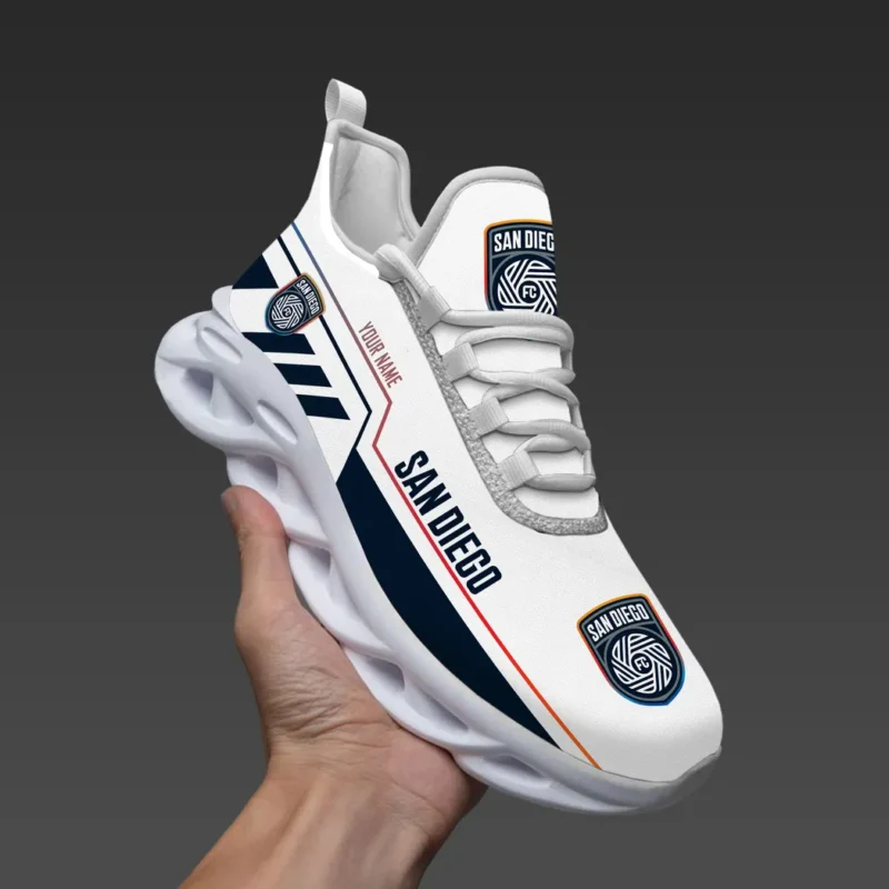 Soccer Team Max Soul Shoes, Exclusive Logo Sneakers For Fans PTS000MLS082025SDFC1 - White - Image 3