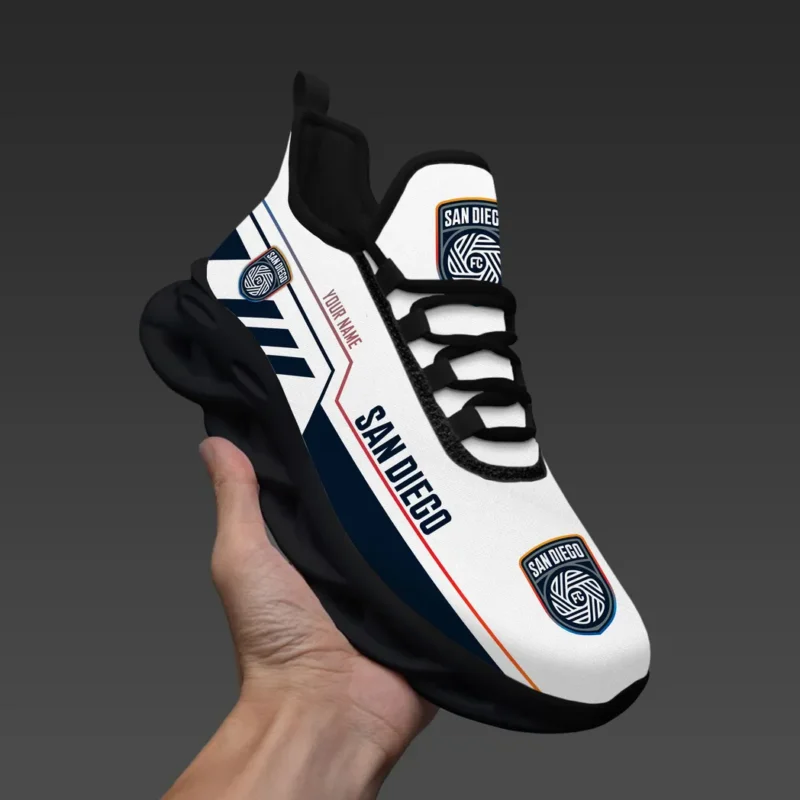 Soccer Team Max Soul Shoes, Exclusive Logo Sneakers For Fans PTS000MLS082025SDFC1 - Black - Image 3