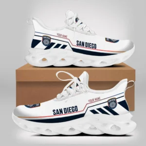Soccer Team Max Soul Shoes, Exclusive Logo Sneakers For Fans PTS000MLS082025SDFC1 - White