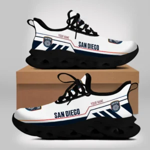 Soccer Team Max Soul Shoes, Exclusive Logo Sneakers For Fans PTS000MLS082025SDFC1 - Black