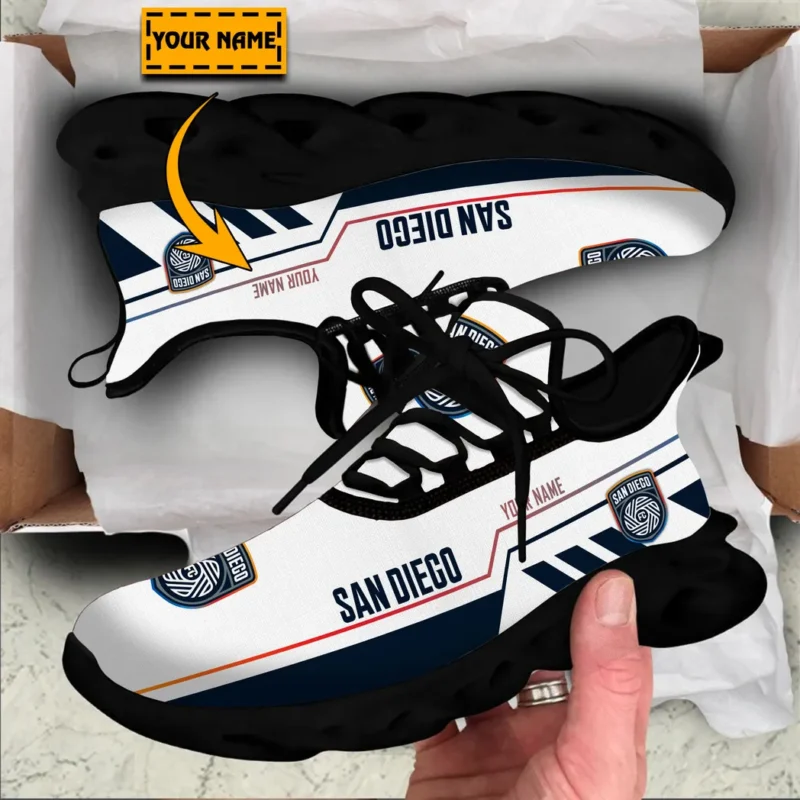 Soccer Team Max Soul Shoes, Exclusive Logo Sneakers For Fans PTS000MLS082025SDFC1 - Black - Image 2