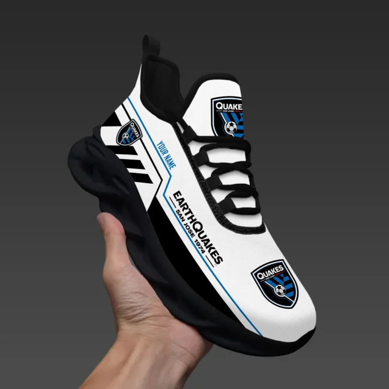Soccer Club Max Soul Shoes, Exclusive Logo Sneakers For Fans PTS000MLS082025SJE1 - Black - Image 3