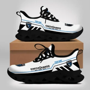 Soccer Club Max Soul Shoes, Exclusive Logo Sneakers For Fans PTS000MLS082025SJE1 - Black