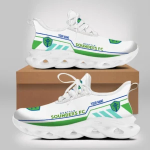 Soccer Team Max Soul Shoes, Exclusive Logo Sneakers For Fans PTS000MLS082025SSFC1 - White
