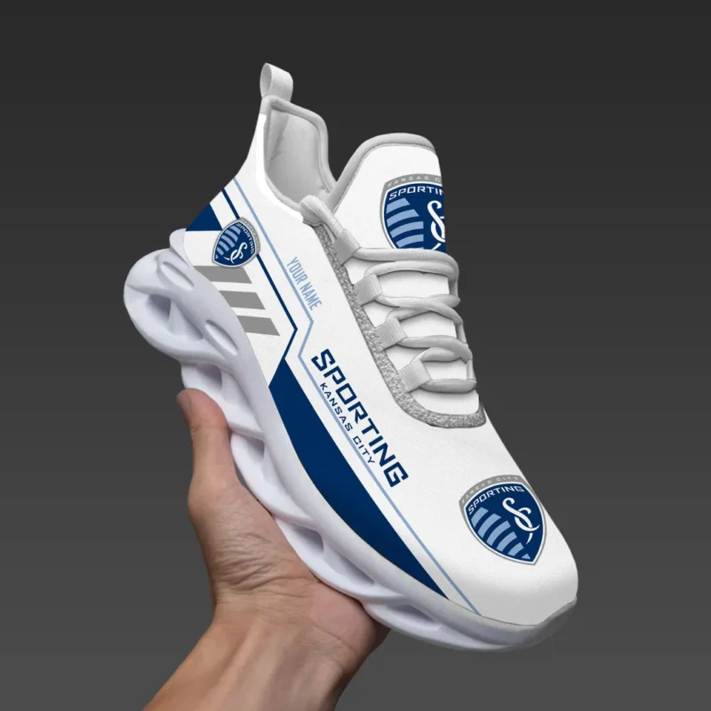 Soccer Team Max Soul Shoes, Exclusive Logo Sneakers For Fans PTS000MLS082025SKC1 - White - Image 3