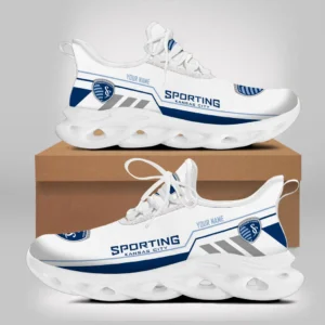 Soccer Team Max Soul Shoes, Exclusive Logo Sneakers For Fans PTS000MLS082025SKC1 - White