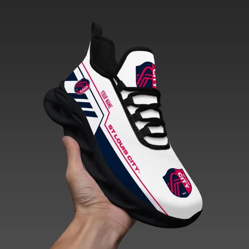 Soccer Team Max Soul Shoes, Exclusive Logo Sneakers For Fans PTS000MLS082025SLC1 - Black - Image 3
