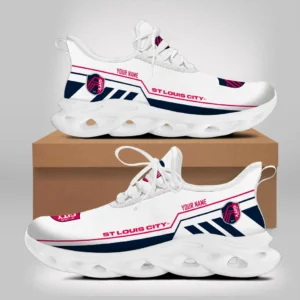 Soccer Team Max Soul Shoes, Exclusive Logo Sneakers For Fans PTS000MLS082025SLC1 - White