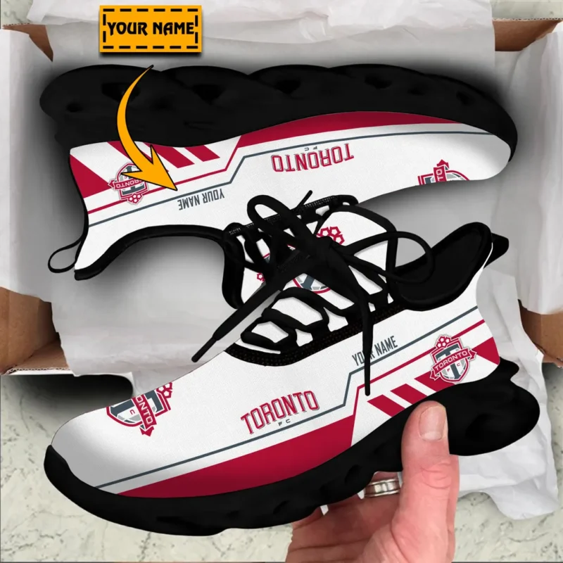 Soccer Club Max Soul Shoes, Exclusive Logo Sneakers For Fans PTS000MLS082025TFC1 - Black - Image 2