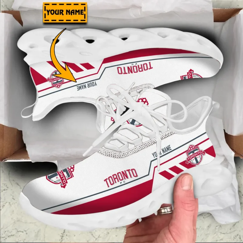 Soccer Club Max Soul Shoes, Exclusive Logo Sneakers For Fans PTS000MLS082025TFC1 - White - Image 2