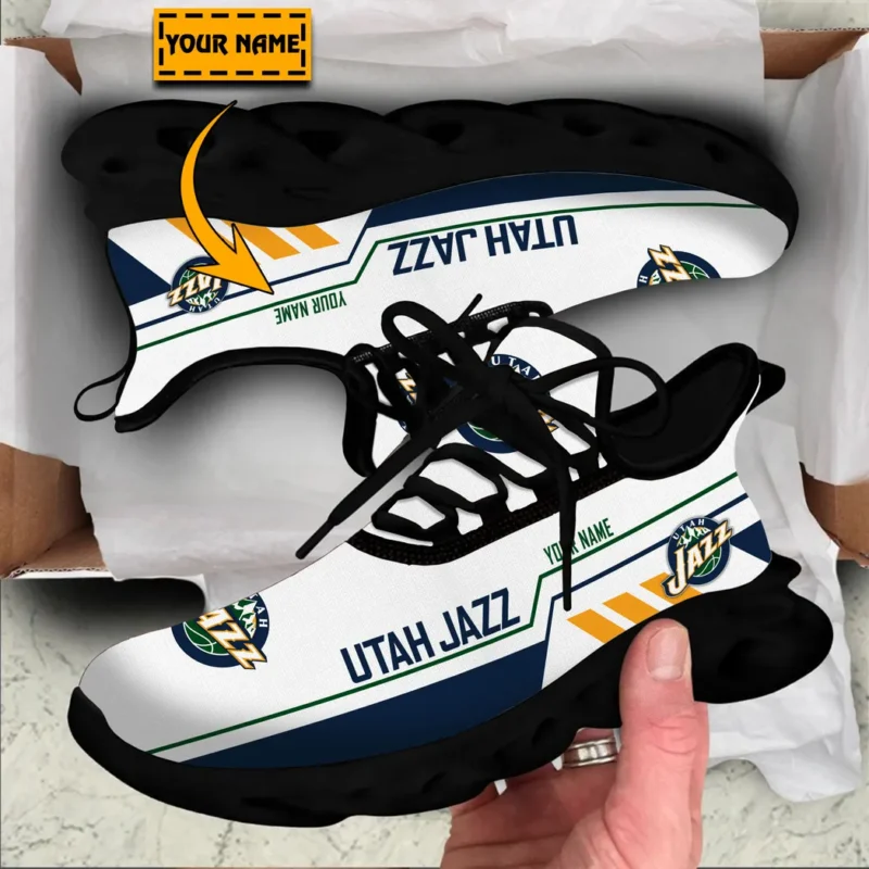 Max Soul Shoes, Exclusive Logo Sneakers For Fans Basketball PTS000NBA081525UJ1 - Black - Image 2