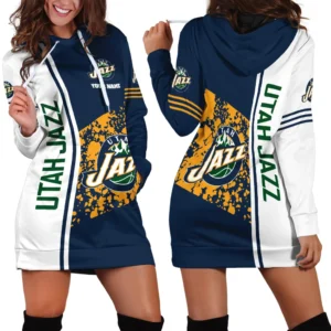 Hoodie Dress For Women, Exclusive Logo Hoodie For Basketball Fans PTHDD000NBA082225UJ1