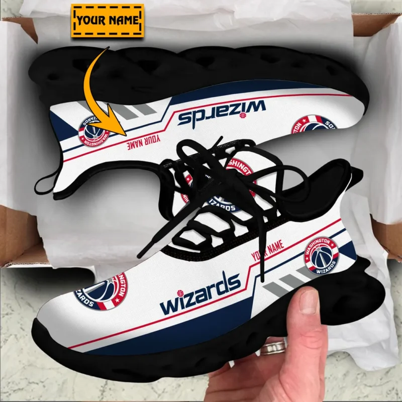 Max Soul Shoes, Exclusive Logo Sneakers For Fans Basketball PTS000NBA081525WW1 - Black - Image 2
