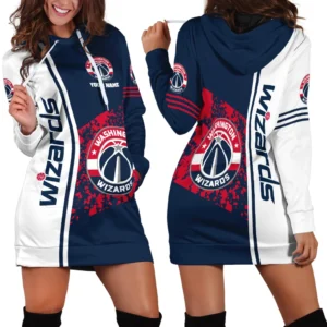 Hoodie Dress For Women, Exclusive Logo Hoodie For Basketball Fans PTHDD000NBA082225WW1
