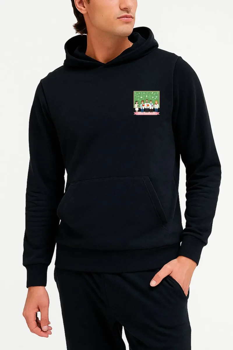 Keep Calm And Teach On Custom Hoodie, Gifts for Hoodie - Image 2