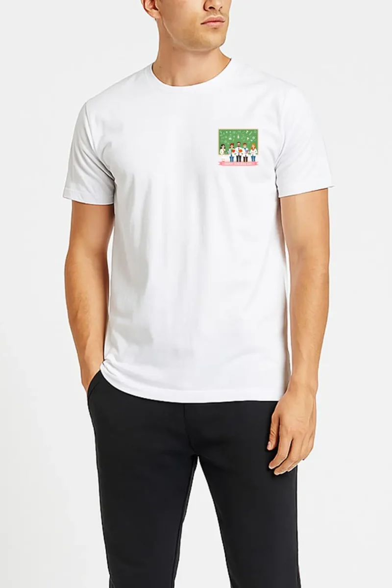 Keep Calm And Teach On Custom T-Shirt, Gifts for T-Shirt - Image 2
